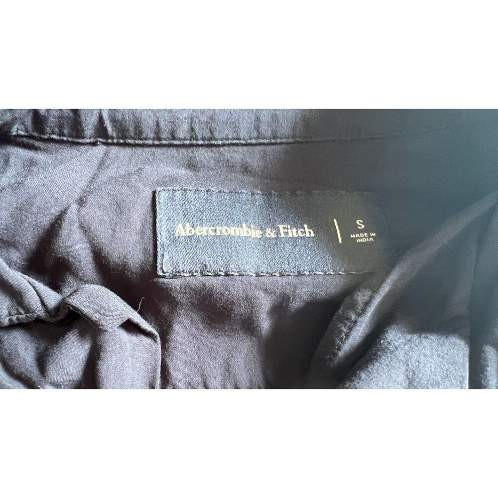 Abercrombie & Fitch Pride Collection Blue Button UP Shirt Men's Size Small - Picture 5 of 9